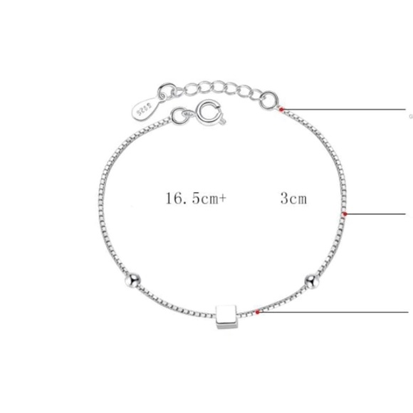 Sterling Silver 925 Bracelet - Picture 2 of 3